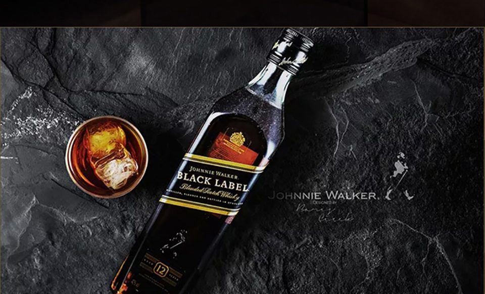 苏格兰原瓶进口 johnnie walker尊尼获加黑牌12年调配型苏格兰威士忌