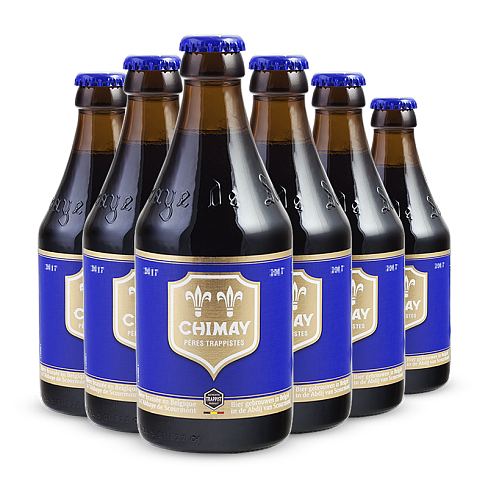 比利时进口 智美蓝帽330ml