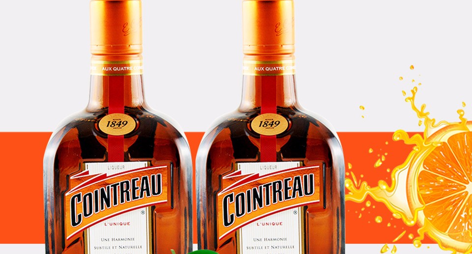 法国原瓶进口 cointreau君度力娇酒(香橙味)700ml